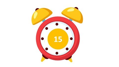 ĐỒNG HỒ ĐẾM NGƯỢC 15S CHÈN VÀO POWERPOINT