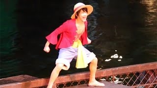 Usjの夏限定 ワンピース プレミアショー が春も開催 One Piece Premier Show Universal Studios Japan Youtube