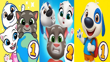My Talking Hank Islands VS My Talking Tom Friends 1 VS My Talking Tom Friends 2  NEW GAME  Gameplay