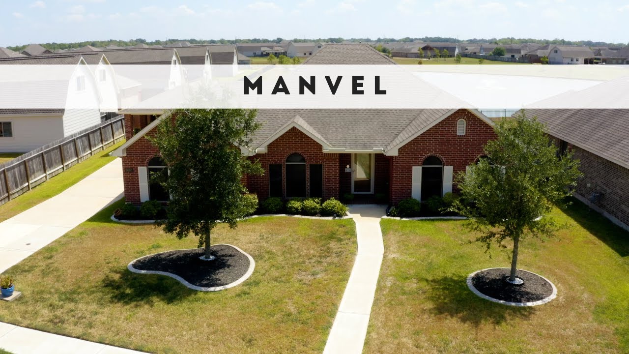 Stunning Waterfront Manvel Home for Sale YouTube