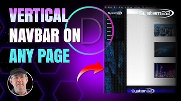 Divi Theme Add A VERTICAL MENU To Any Page 👈👍👈