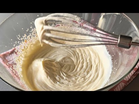 Крем для торта из 3 ингредиентов ! Низкокалорийный Крем из сыра рикотта !