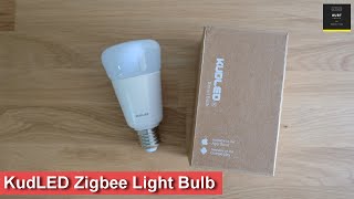 แกะกล่อง หลอดไฟเปลี่ยนสีได้ Smart Home KudLED Zigbee Light Bulb