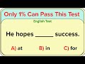 Mixed English Grammar Test ✨ Only 1% Can Pass This Test