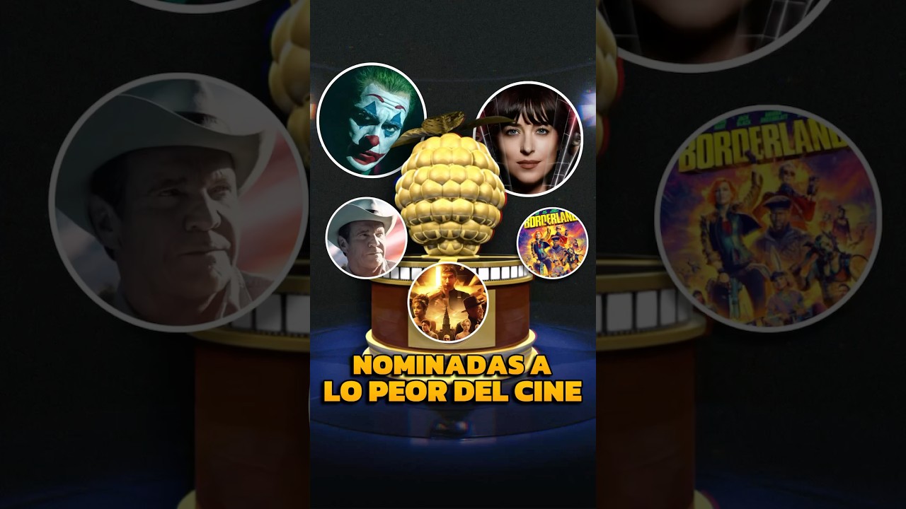 Nominados a RAZZIE 2025 lo PEOR del CINE 🤢 | SALA 7