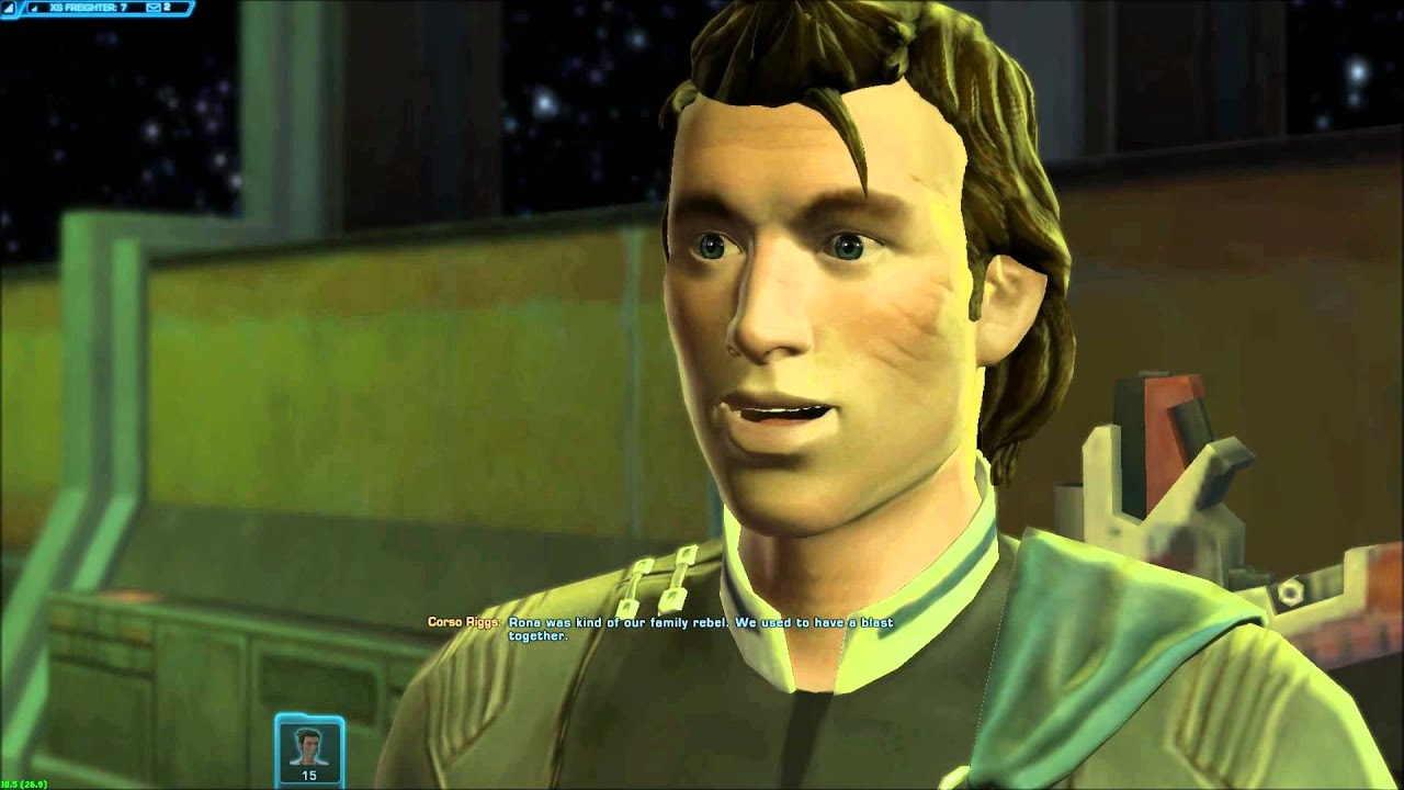 SWTOR SM Fifth Conversation with Corso Riggs - Rona - YouTube