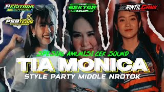 Download Lagu DJ TIA MONICA STYLE TRAP PARTY MIDDLE NROTOK REGITRON OFFICIAL \u0026 PSB TEAM OFFICIAL MP3