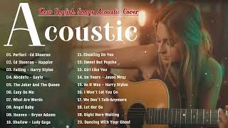 The Best Love Songs Guitar Cover - Top Hist Cover Acoustic - Acoustic Songs Cover Playlist 2023