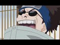 Shino eats the food mixed with  drug and laughs for first time
