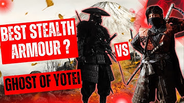 GHOST OF YOTEI: Nine Tail Armour VS Crimson Kimono - Ultimate Stealth Armour (Comparison)