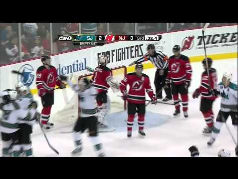 Pavelski's equalizer vs Devils (3-3)