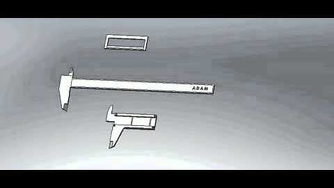 vernier caliper solidworks