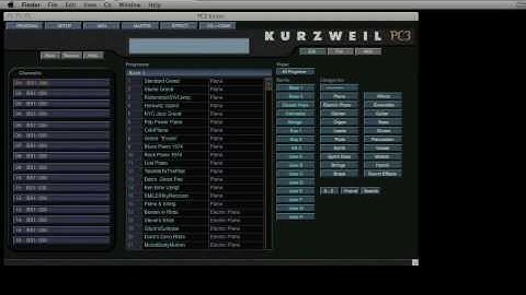 SoundTower - Kurzweil PC3 SoundEditor - Part 1