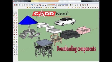 Downloading components in sketchup