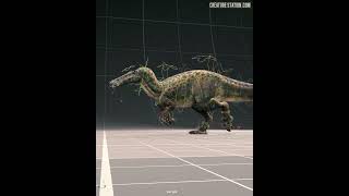 The Great Baryonyx is Released  #animation #creatureanimation #animator #animals