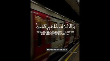  {وَأَنْذِرْهُمْ يَوْمَ الْآزِفَةِ} تلاوة خاشعة لفضيلة الشيخ يوسف الصقير 🧡