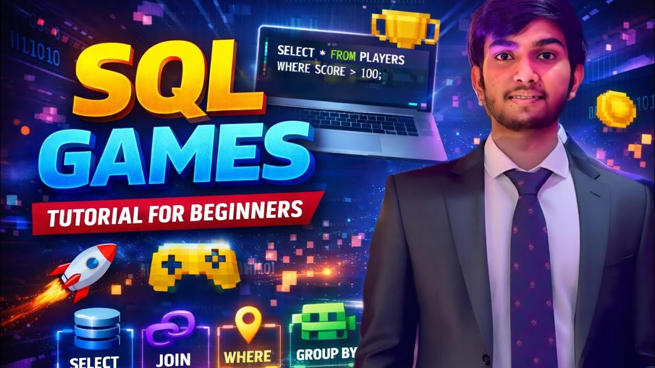 SQL Games Tutorial for Beginners - YouTube