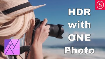 HDR with ONE Photo - Affinity Photo Tutorial