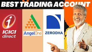 25 Differences: ICICI Direct VS Angel One VS Zerodha, Best Trading Account | Anurag Aggarwal