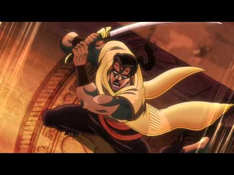 Stardust Crusaders - Polnareff vs Chaka - finishing blow