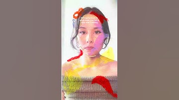 mixed media animation #mixedmedia #mixedmediaart #mixedmediatutorial