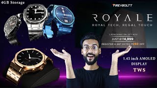 Fire Boltt Royale Review⚡️All Specification, Price, Launch Date?Best Smartwatch Under 5000