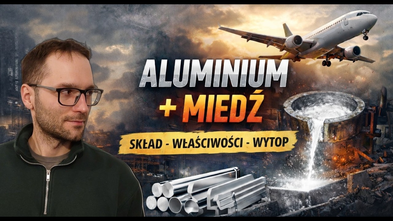 Aluminium + Miedź – stop używany w przemyśle lotniczym | Skład, właściwości, wytop