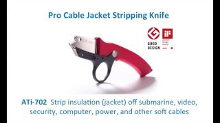Cable Jacket Stripping Knife