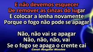 o fogo não pode se apagar O fogo não pode se apagar., Em Levítico 6:12-13, Deus ordena que o altar  permanecesse aceso continuamente… e hoje, esse altar somos nós., Mas será  que ainda estamos queimando?, Ou apenas sustentando main image 1