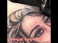 Xăm tỉa hạt cát , video hướng dẩn cách xăm tỉa hạt , nguồn sưu tầm Íntagram , alekSerbs-tattoo