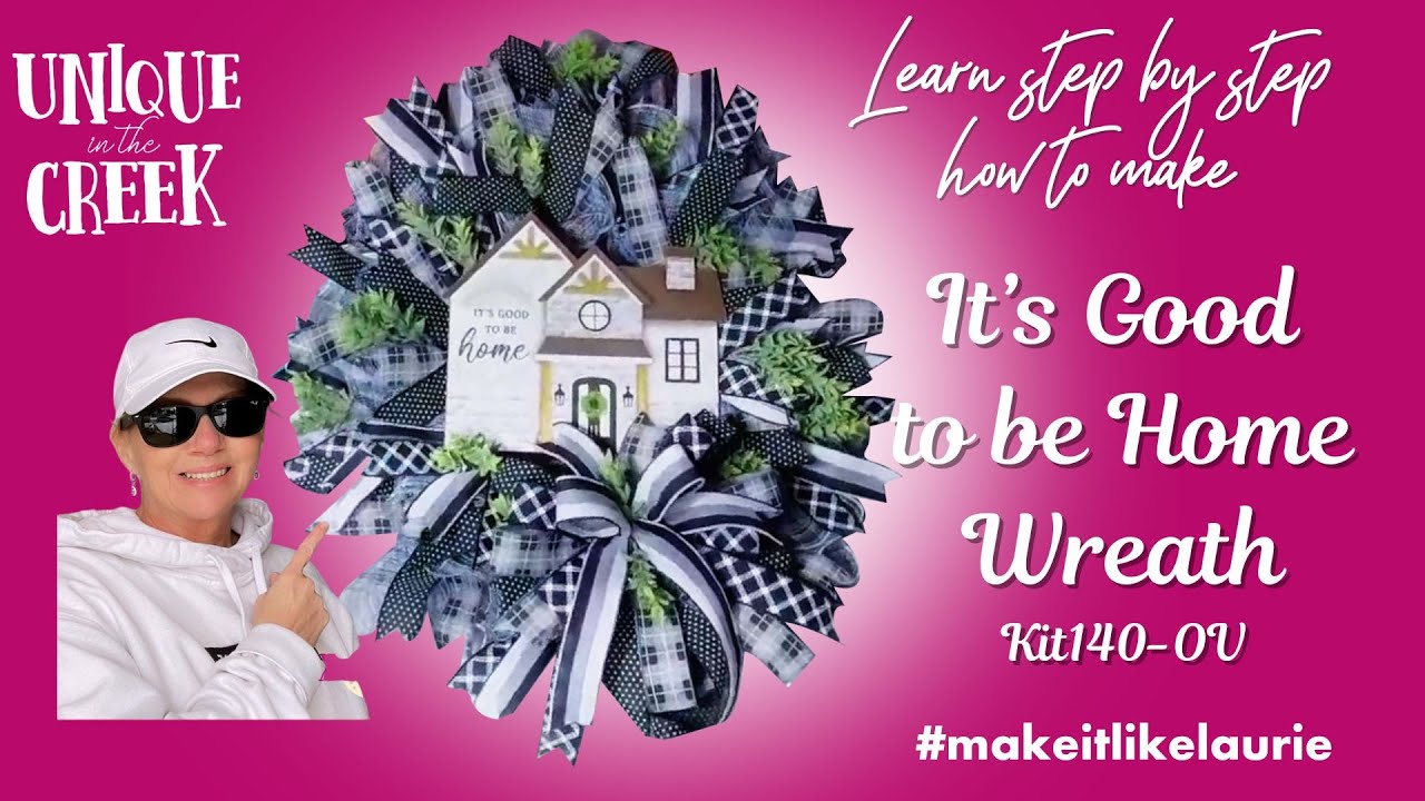 Diy: Stunning Oval Wreath Using Uitc Board! You'll Love This Everyday Wreath | Kit140-OV