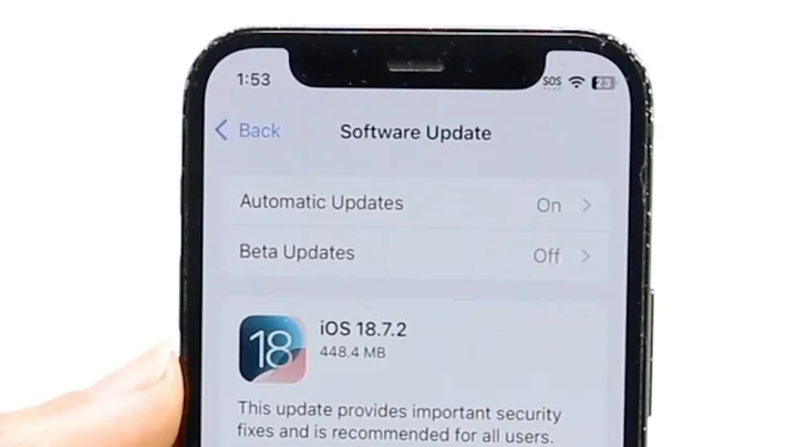 More Problems With iOS 18.7.2