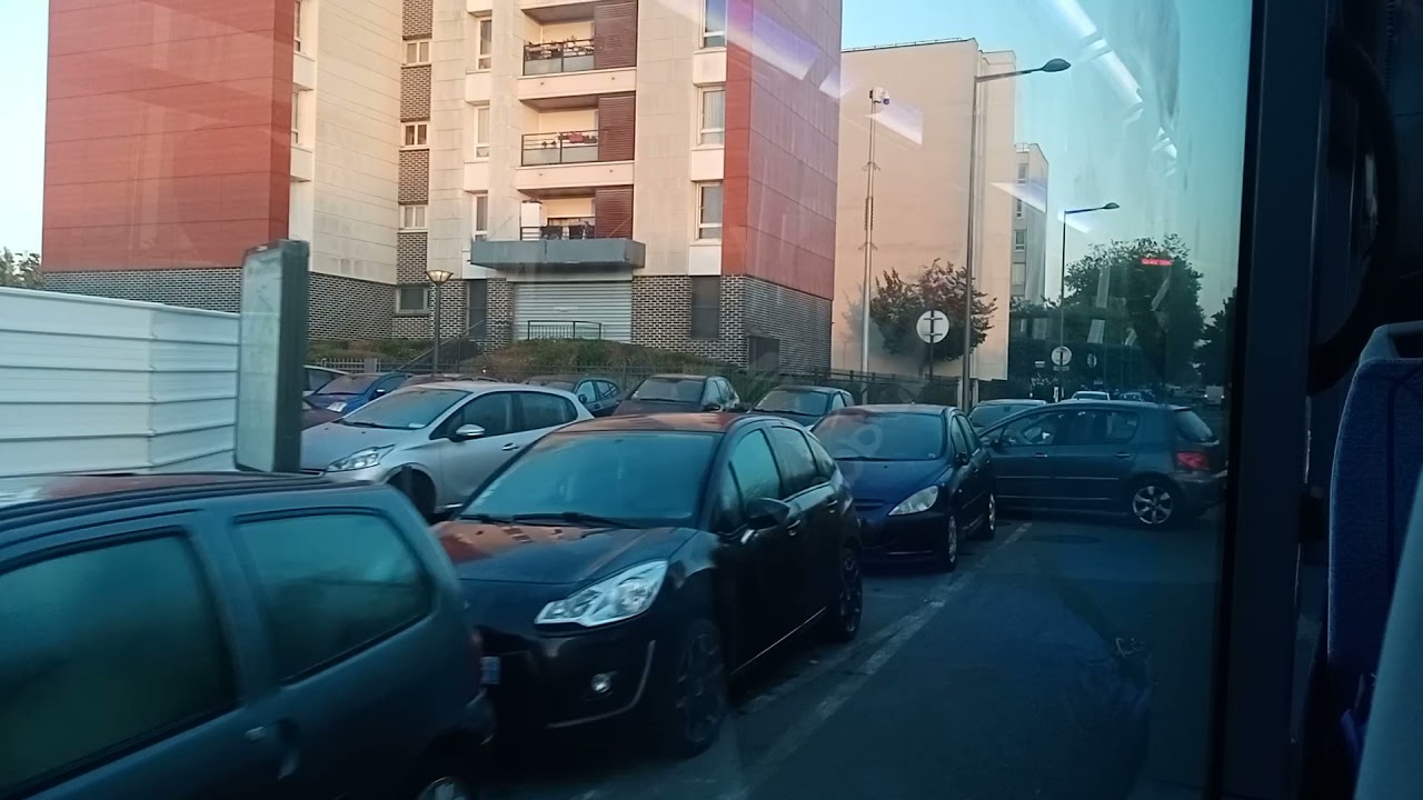 Bus 609 ( Transdev ) Urbanway 12 GNV Trajet entre Jacques Salomon et Gare de Villepinte [ Part 2 ]