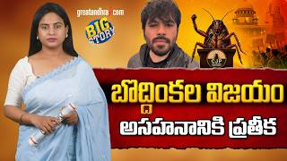 బొద్దింకల విజయం అసహనానికి ప్రతీక | The Victory of the Cockroach Party Is a Symbol of Frustration