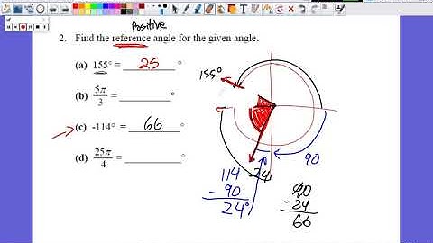 PreCalculus | Unit 7 - Trigonometric Functions & Unit Circle (Test Review Q2)