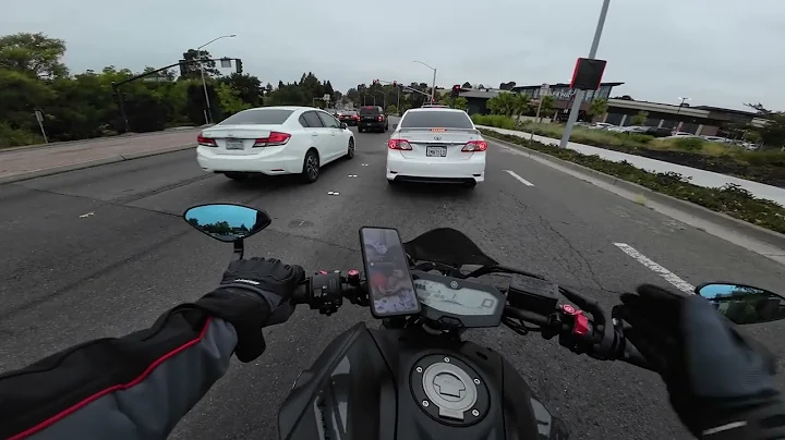 Yamaha MT-09 or CB650R? New Recording Settings Test | Yamaha MT-07 Ride