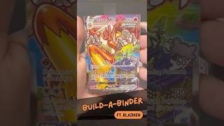 Putting together a 9-pocket page ft. Blaziken VMAX Alt Art from Chilling Reign (201/198) #pokemontcg