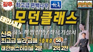 [태안부동산TV] 충남 태안군 태안읍 남문리 태안시내에 58평형 럭셔리빌라, 내부 편백나무 마감, 편백 히노끼 가족찜질방 설치된 최고급 빌라 급매
