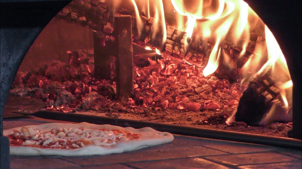 Great Italian Pizza Festival. Italy Street Food. European Pizza