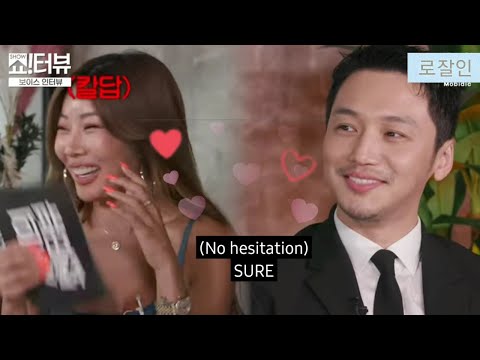 When Jessi met her Ideal Type 💕-  Sangyeob was not the only one 🤭
