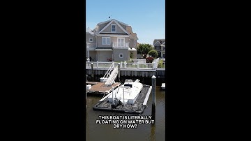 With Solstice SeaPen Dry Dock your boat is literally floating on water but dry.