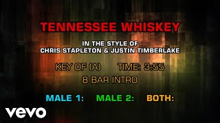 Chris Stapleton & Justin Timberlake - Tennessee Whiskey (Karaoke)