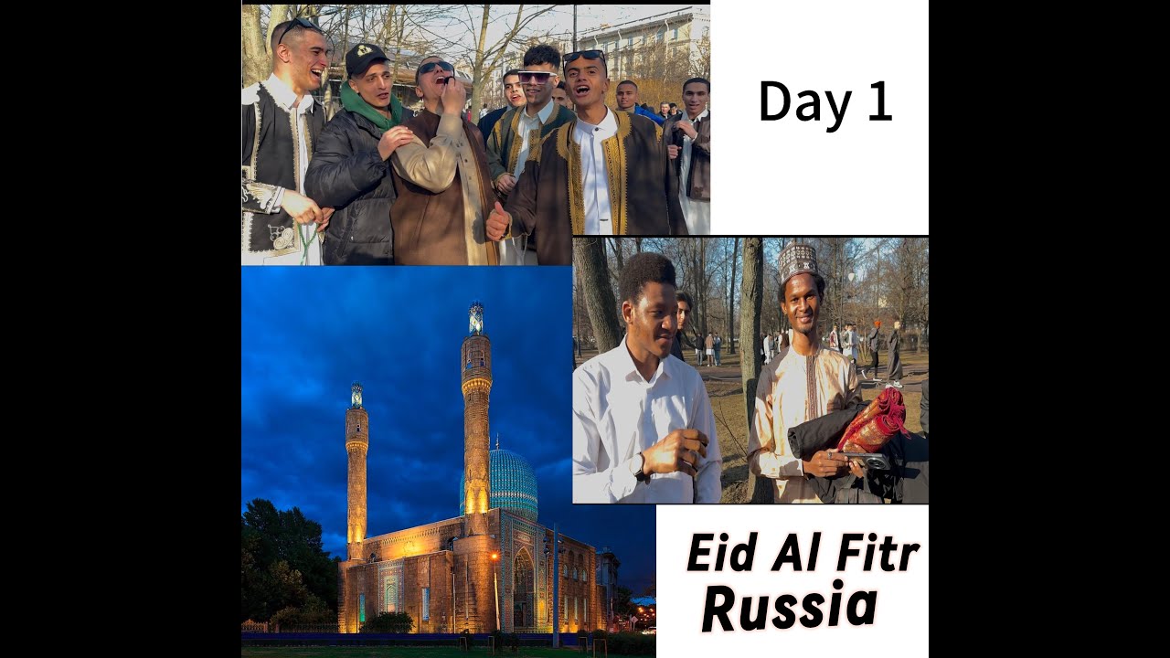 Eid Al Fitr Day 1 | Walking tales Saint Petersburg | Russia