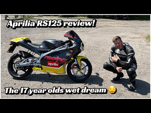 Aprilia RS125 Full Power review fitted with a full Arrow Exhaust - Flat out with the ultimate 125cc!