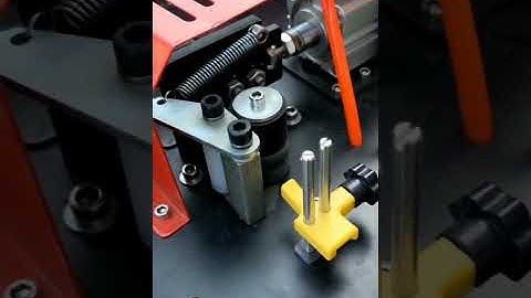 High speed edge banding machine