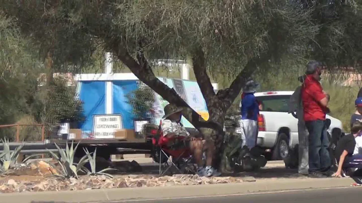 Risen Savior's Float in White Elephant Parade 2013