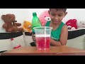 Jelly with Sprite Experiment | What happens if Jelly is mixed with Sprite? | Kids Lab with Sanka