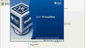 Installing Debian Linux OS (without formatting), using Sun VirtualBox: OpenSource/FREE