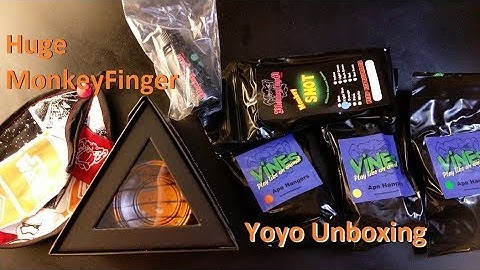 Huge MonkeyfingeR Yoyo Unboxing (PixelApe Unboxing)