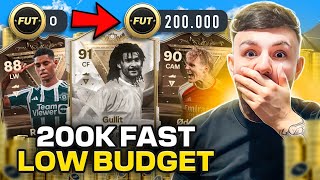FASTEST WAY to Make 200k Coins NOW in EAFC 24 (0-200K LOW BUDGET trading guide) *BEST FILTERS*
